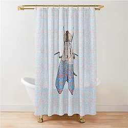 A Fly on the Wall Shower Curtain
