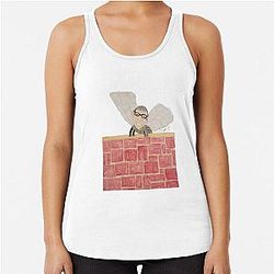 The Fly on Wall Racerback Tank Top