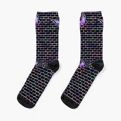 Butterfly on the wall Socks