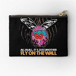 Another Fly on the Wall Zipper Pouch