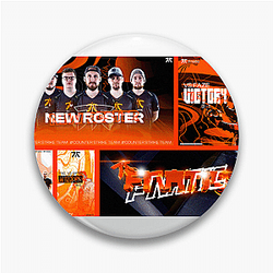 Fnatic was founded in 2004 Fnatic Pins