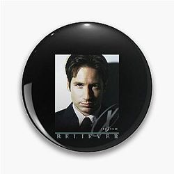 The X-Files Fox Mulder Believer Portrait Pin