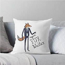 Agent Fox Mulder Throw Pillow