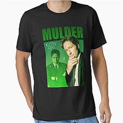 Fox Mulder The X-Files Vintage Design T-Shirt