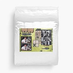 Fox Mulder Fanart Duvet Cover