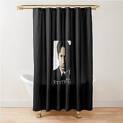 The X-Files Fox Mulder Portrait Shower Curtain