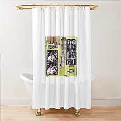 Fox Mulder fan art Shower Curtain