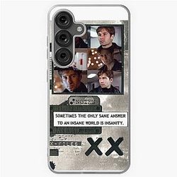 X-Files Mulder Fanart samsung galaxy soft case