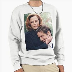 Dana Scully X Files Fox Mulder Pullover Sweatshirt