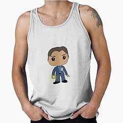Fox mulder funko pop tank top