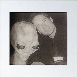 Fox Mulder and His Friend Poster