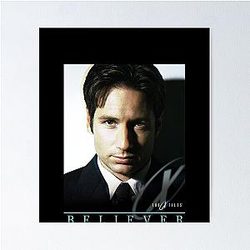 The X-Files Fox Mulder Believer Poster