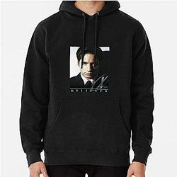 The X Files Fox Mulder Believer Portrait Hoodie