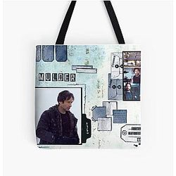 Fox Mulder Fanart Tote Bag