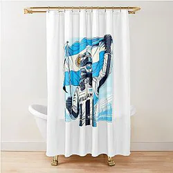 Franco Colapinto Williams Racing F1 Shower Curtain