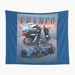 Franco Colapinto front Tapestry