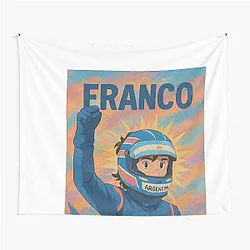 Franco Colapinto Alpine F1 Tapestry
