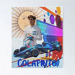Franco Colapinto Poster