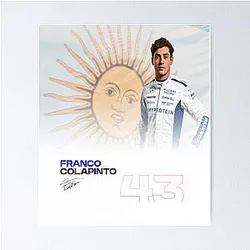 5303 Franco Colapinto Poster