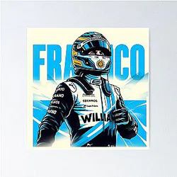 Franco Colapinto - Williams F1 Poster