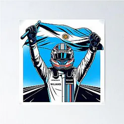 Franco Colapinto-Williams Racing F1 Poster