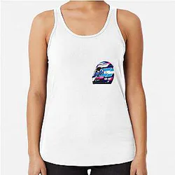 Franco Colapinto Helmet 2023 Racer Tank Top