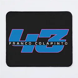 Franco Colapinto F1 Number 43 Logo Mousepad
