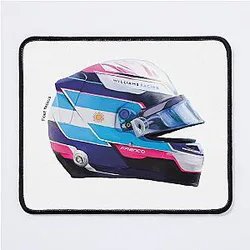 Franco Colapinto Helmet Mouse Pad