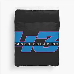 Franco Colapinto F1 Number 43 Duvet Cover