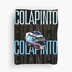 Franco Colapinto F1 Formula one Shirts Duvet Cover