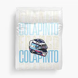 Franco Colapinto F1 Formula One T-Shirt Duvet Cover