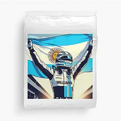 Franco Colapinto Williams Racing F1 Duvet Cover