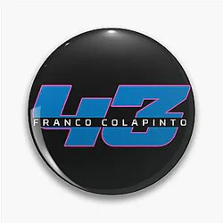 Franco Colapinto F1 number 43 Logo Pin