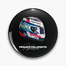 Franco Colapinto F1 2024 Helmet Pin