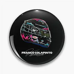 Franco Colapinto F1 2024 Helmet Pin