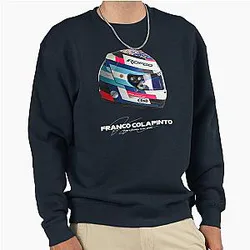 Franco Colapinto F1 2024 Helmet Pullover Sweatshirt