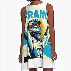 Franco Colapinto - Williams F1 A-Line Dress