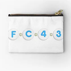 Franco Colapinto Friendship Bracelet Zipper Pouch