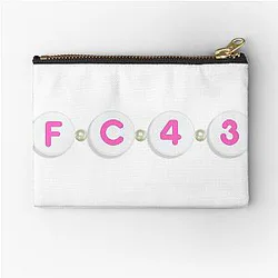 Franco Colapinto Friendship Bracelet Zipper Pouch