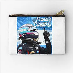 Franco Colapinto Argentine flag Zipper Pouch