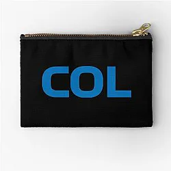 Franco Colapinto Alpine Blue Zipper Pouch