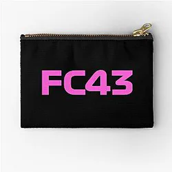 Franco Colapinto Alpine Pink Zipper Pouch
