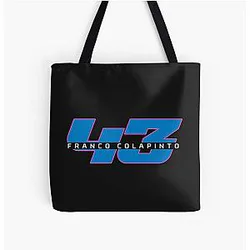 Franco Colapinto F1 Number 43 Logo Tote Bag