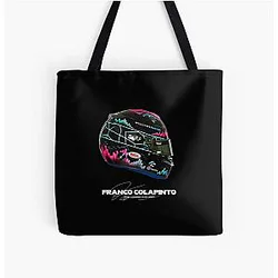 Franco Colapinto F1 2024 Helmet Tote Bag