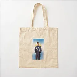 Franco Colapinto Argentina Illustration Cotton Tote Bag