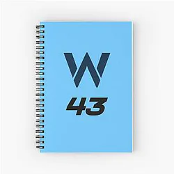 Williams Franco Colapinto F1 Notebook