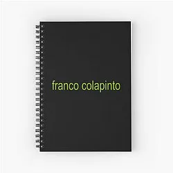 Franco Colapinto Brat Notebook