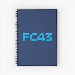 Franco Colapinto FC43 Williams Spiral Notebook