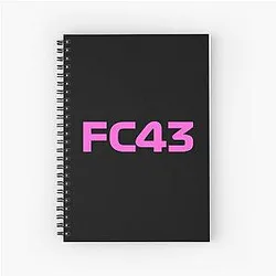 Franco Colapinto FC43 Initials Alpine Notebook