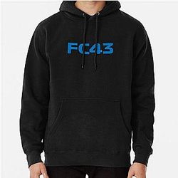 Franco Colapinto Initials Alpine Blue Pullover Hoodie